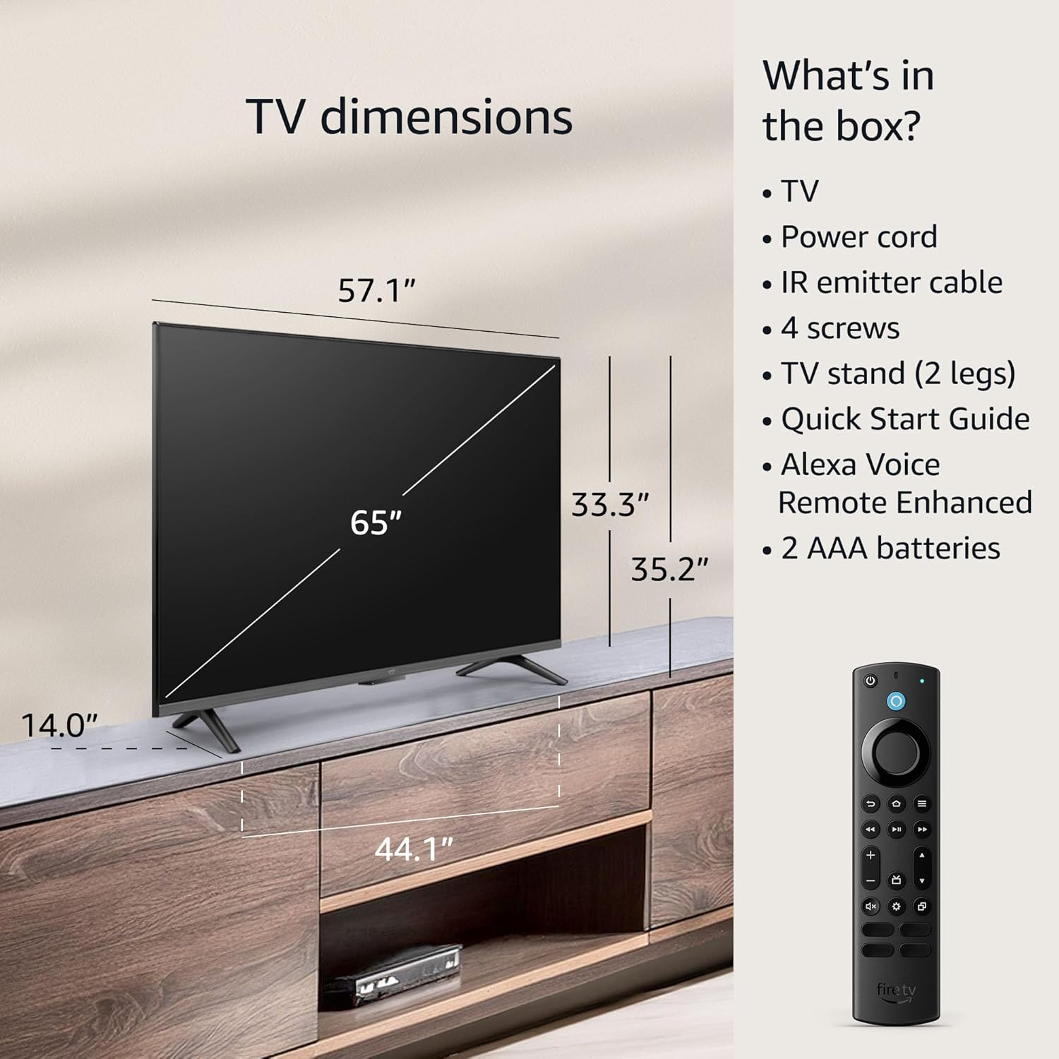 4K UHD smart TV with Dolby Vision