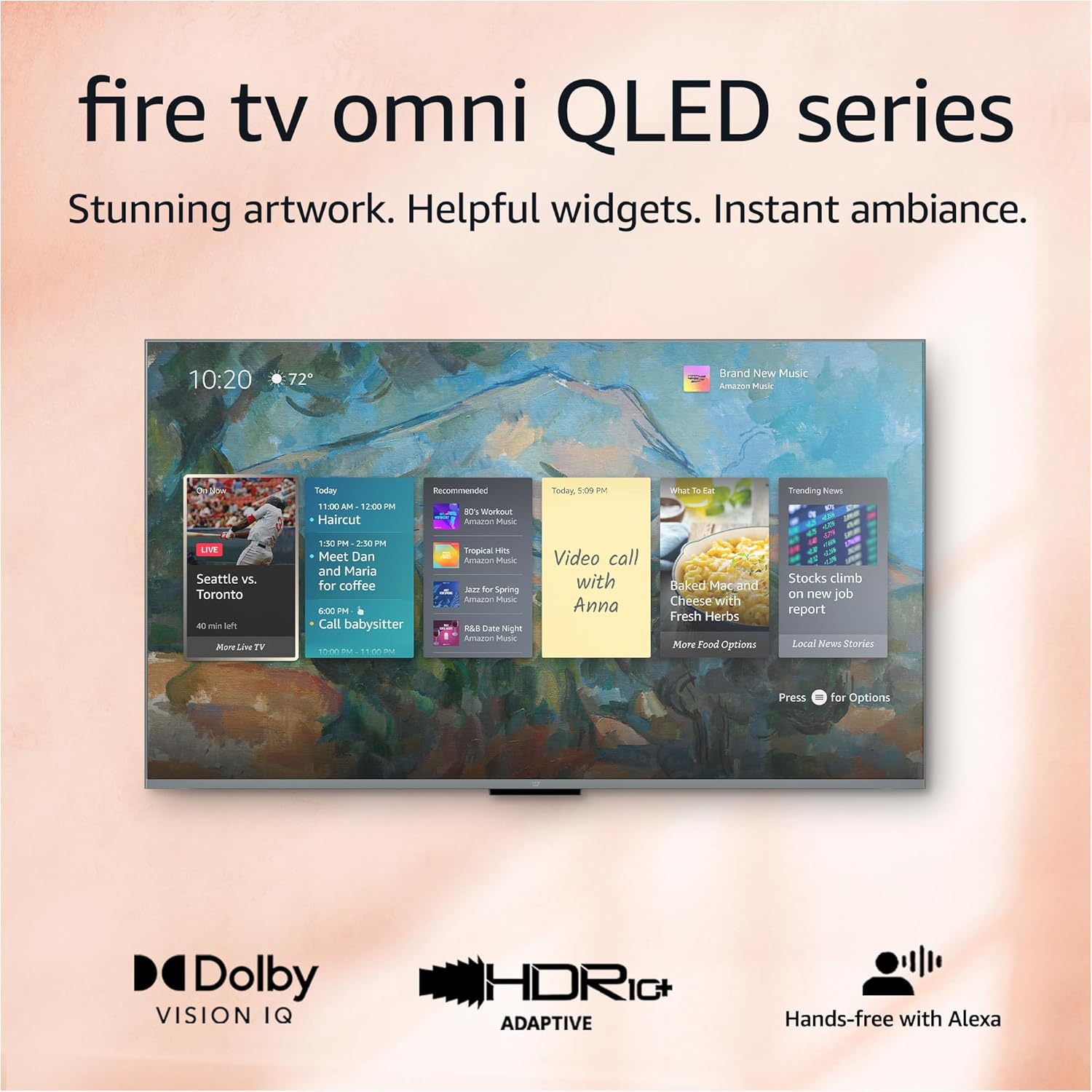 Fire TV 65" Omni QLED Series 4K UHD smart TV